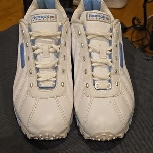 Vintage Reebok 505 Classic Womens White Leather Size 9 Sneakers